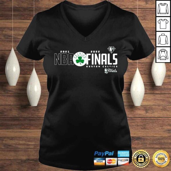 20212022 NBA Finals Boston Celtics Finals shirt - Image 2