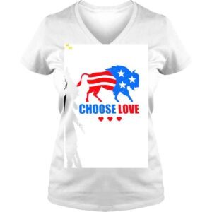 VLadies 2022 Choose Love Buffalo Shirt