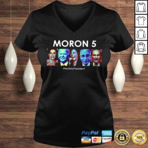 VLadies 2022 Moron 5 Not My President shirt