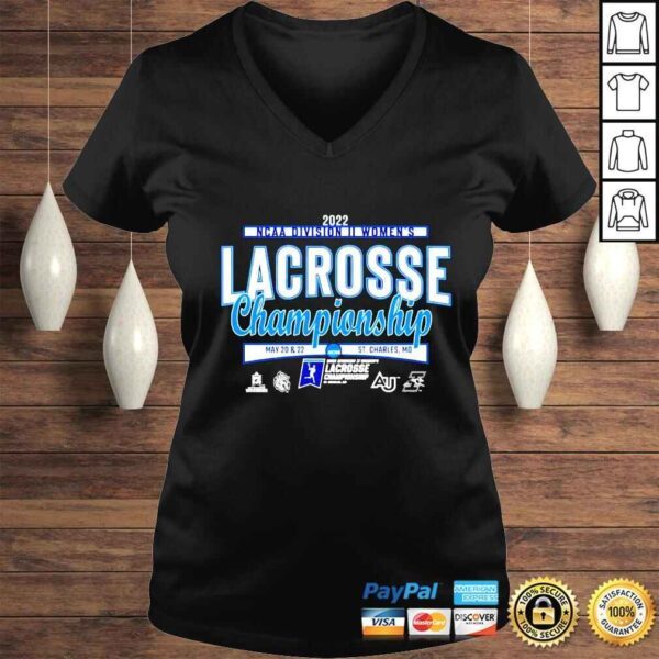 2022 NCAA Division II Womens Lacrosse Final Championship shirt - Image 2