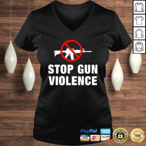 VLadies 2022 Stop gun violence shirt