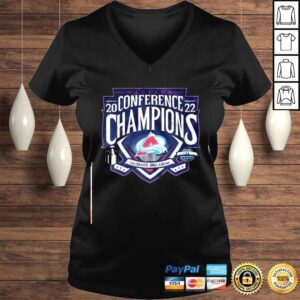 VLadies 2022 Western Conference Champions Colorado Avalanche shirt