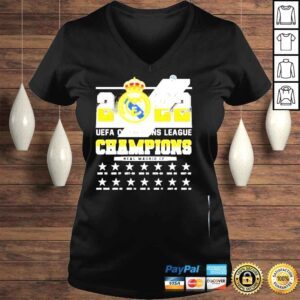 VLadies 2022 uefa champions league champions real madrid cf shirt