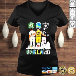 VLadies 24 Rickey Henderson Oakland Athletics 30 Stephen Curry Golden State Warriors 32 Allen Oakland Raiders signatures shirt