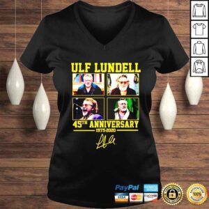 VLadies 45Th Anniversary ULF Lundell 1975 2020 Signatures shirt