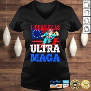 VLadies 4th July Great MAGA King Trump MAGA Trump UltrA MAGA Crowd Shirt