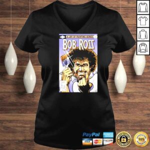 VLadies A Joy Of Painting Series Bob Ross Happy Painter Shirt