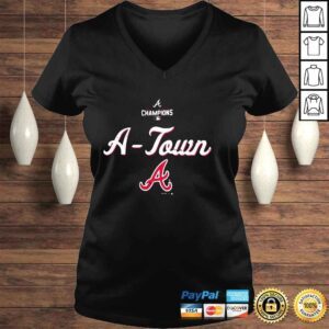 VLadies ATown Atlanta Braves World Series Champions 2021 Shirt