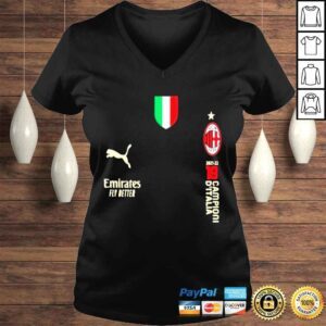 VLadies Ac milan store 19 campionI milanposts shirt