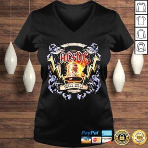 VLadies Acdc hells bells shirt