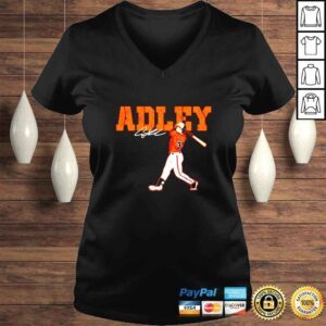 VLadies Adley Rutschman Adley Swing signature shirt