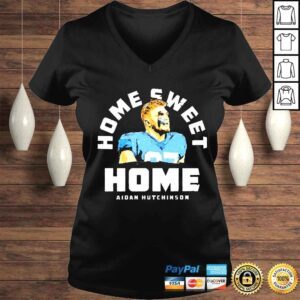 VLadies Aidan Hutchinson Detroit Home Sweet Home shirt