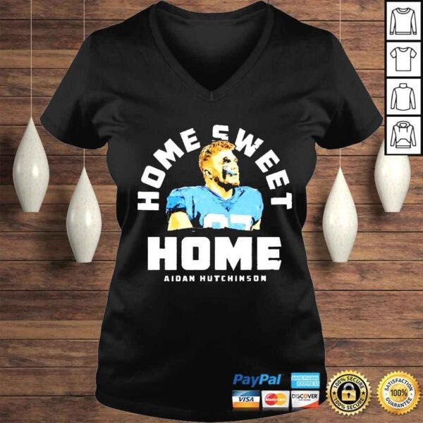 Aidan Hutchinson Detroit Home Sweet Home shirt - Image 2