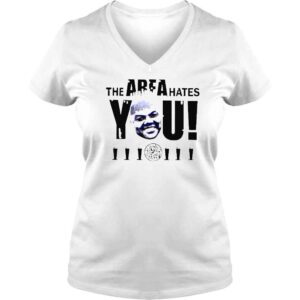 VLadies Alex The Area Hates You TShirt