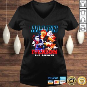 VLadies Allen Iverson the answer shirt