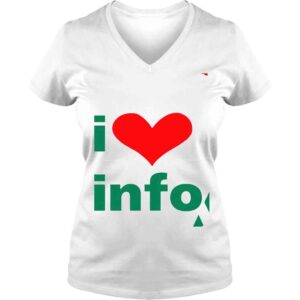 VLadies Amalia I Love Info shirt