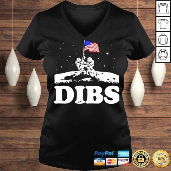 American Dibs On The Moon TShirt - Image 2