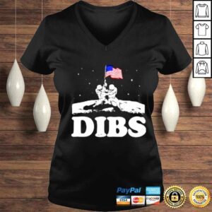 VLadies American Dibs On The Moon shirt