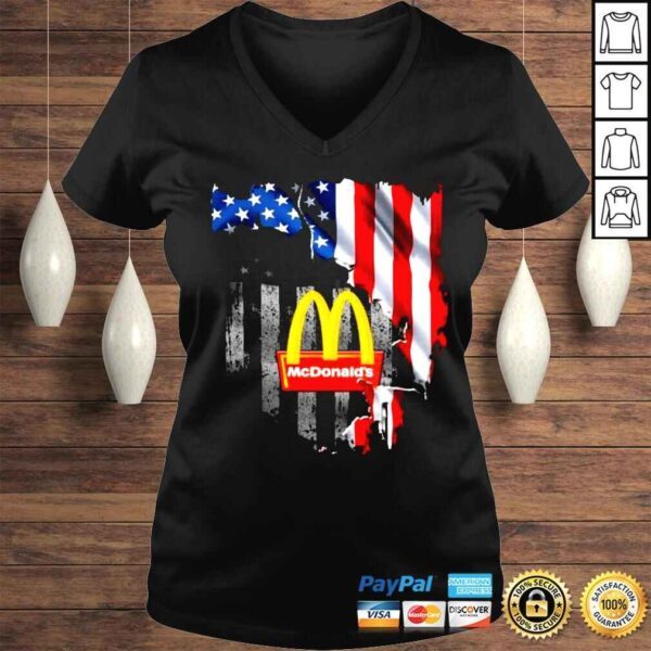 American Flag Mcdonalds 2022 shirt - Image 2