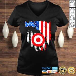 VLadies American Flag Target 2022 shirt