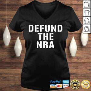 VLadies Amy Defund The Nra Shirt L