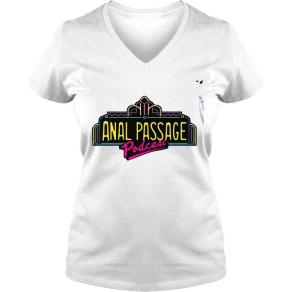 Anal Passage Marquee Podcast logo shirt - Image 2