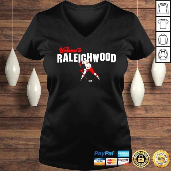 Andrei Svechnikov Carolina Hurricanes welcome to raleighwood shirt - Image 2