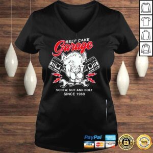 VLadies Andrew flair merch beefcake garage screw nut and bolt since 1969 shirt