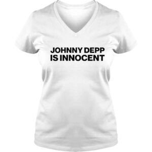 VLadies Andy signore johnny depp is innocent shirt