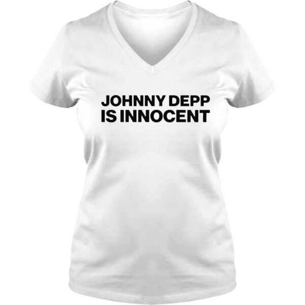 Andy signore johnny depp is innocent shirt - Image 2