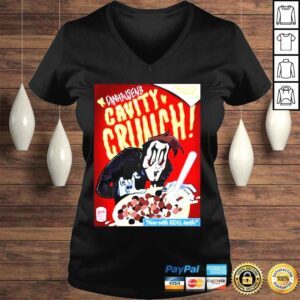 VLadies Angie danhausens cavity crunch shirt