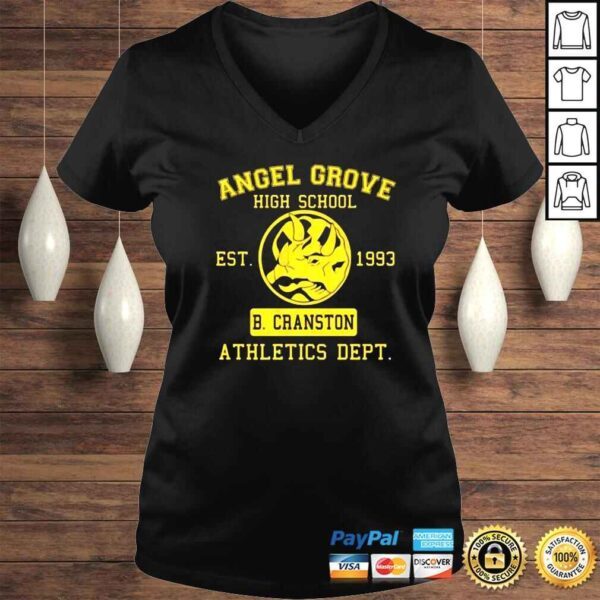 Angle Grove High School Est 1993 BCranston Athletics Dept Shirt - Image 2