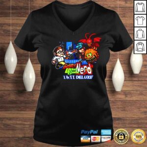 VLadies Angry Video Game Nerd 12 Deluxe Shirt