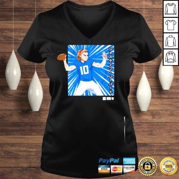 Anime Justin Herbert Los Angeles Chargers Shirt - Image 2