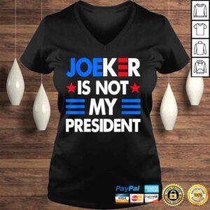 VLadies AntI Biden pro Trump republican Biden is not my president shirt