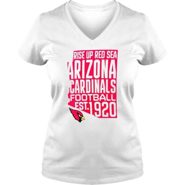 Arizona Cardinals Raise Up Red Sea Big And Tall Hot Shot shirt - Image 2