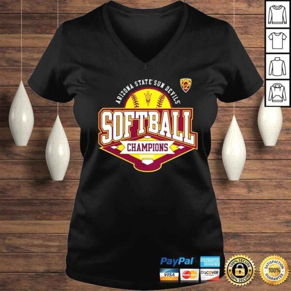 Arizona State Sun Devils Softball Champions 2022 shirt - Image 2