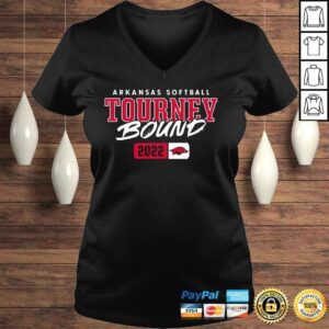 VLadies Arkansas Razorbacks softball Tourney Bound 2022 shirt