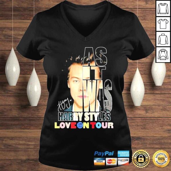 As it was Harry styles love on tour 2022 shirt - Image 2