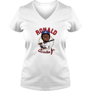 VLadies Atlanta Braves Ronald Acuna Jr shirt