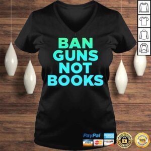 VLadies Aunt crabby calls bullshit ban guns not books shirt