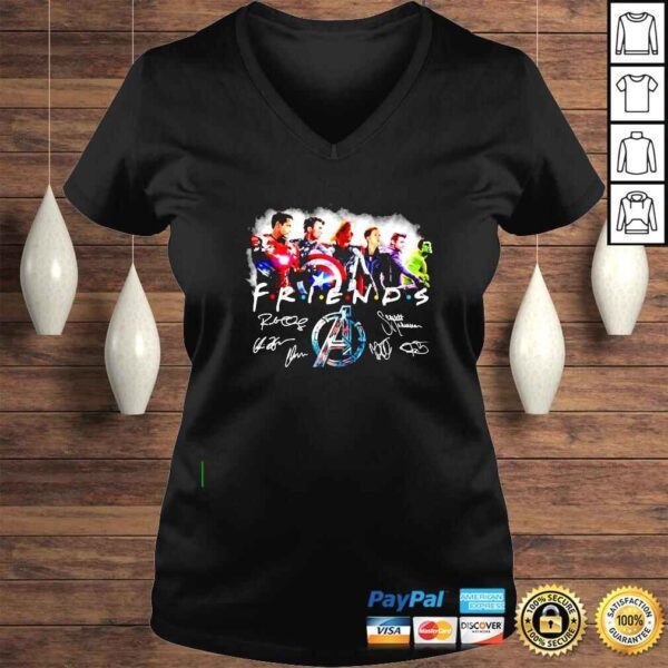 Avengers Friends signatures shirt - Image 2