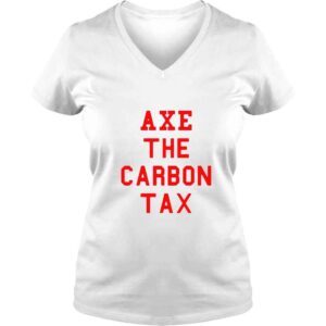 VLadies Axe the carbon tax shirt