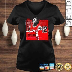 VLadies Ayo Dosunmu Basketball Paper Poster Bulls Shirt