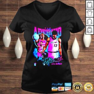 VLadies Bam Adebayo 13 Miami Heat Nba shirt