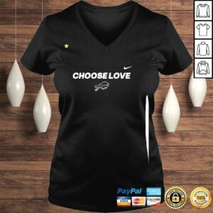 VLadies Bandits Buffalo Choose Love Shirt