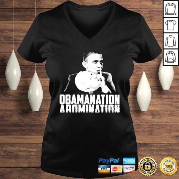 Barack Obama Obamanation Abomination shirt - Image 2