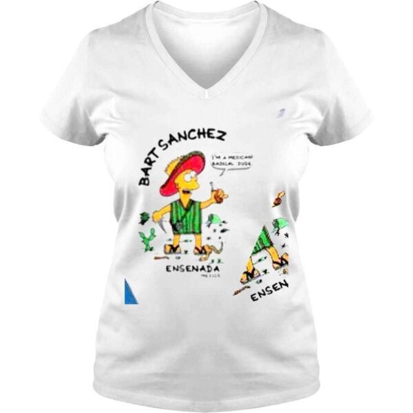 Bart Sanchez Cancun Mexico cartoon shirt - Image 2