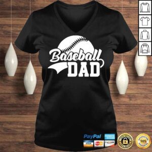 VLadies Baseball dad baseball fan shirt