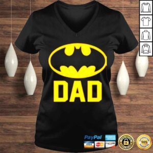 VLadies Bat Dad logo shirt